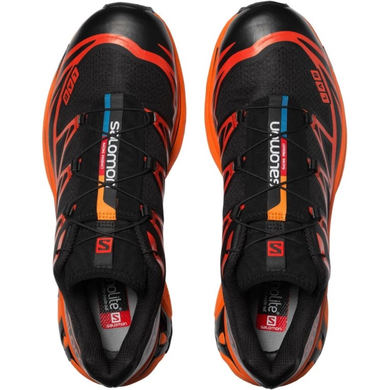 Tenis Salomon Xt-6 Feminino Pretas Laranja | PT O39156